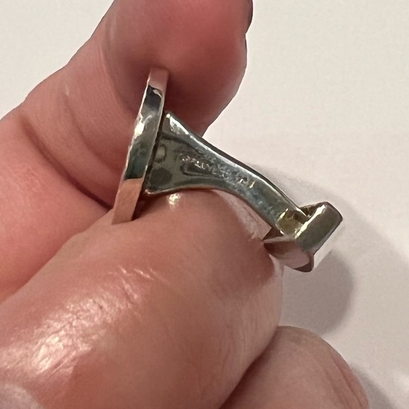 TIFFANY & CO 14K GOLD SILVER WOVEN BASKET WEAVE CUFFLINKS AND TIE BAR - Picture 13 of 15